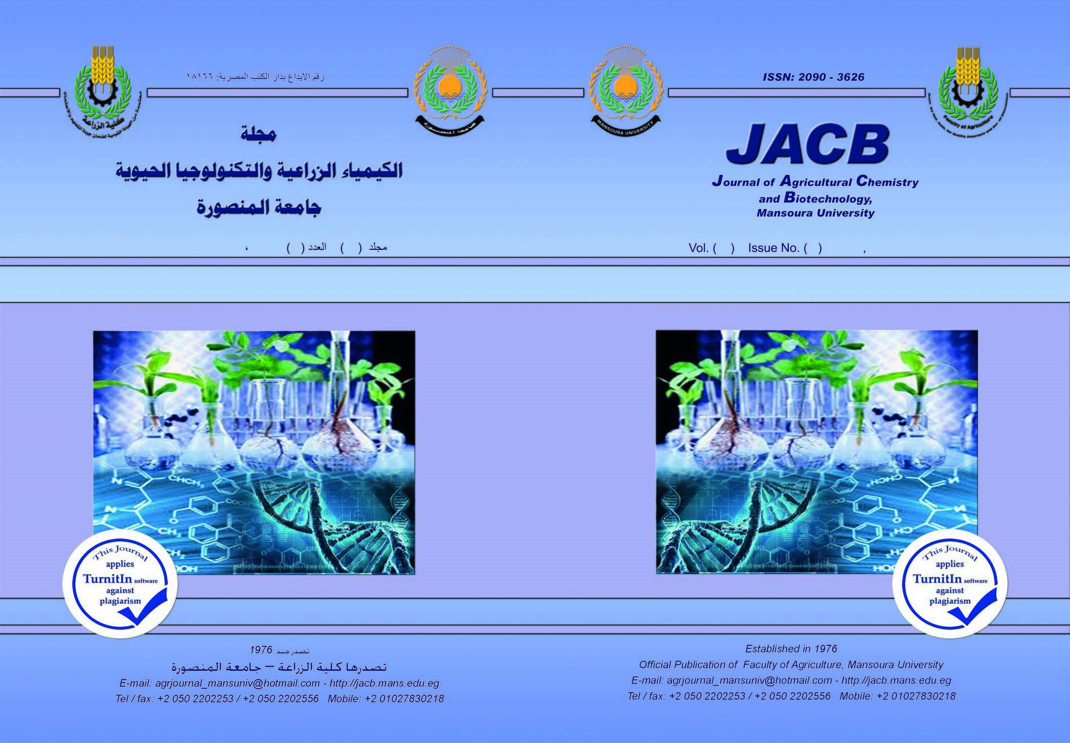 Journal of Agricultural Chemistry and Biotechnology